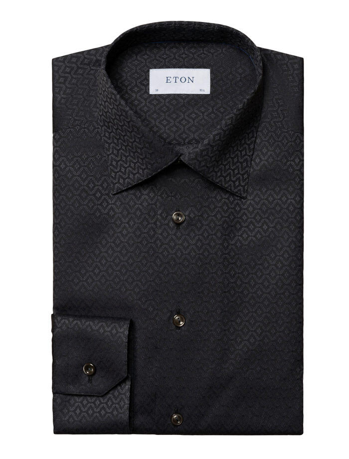 Eton - mönstrad skjorta