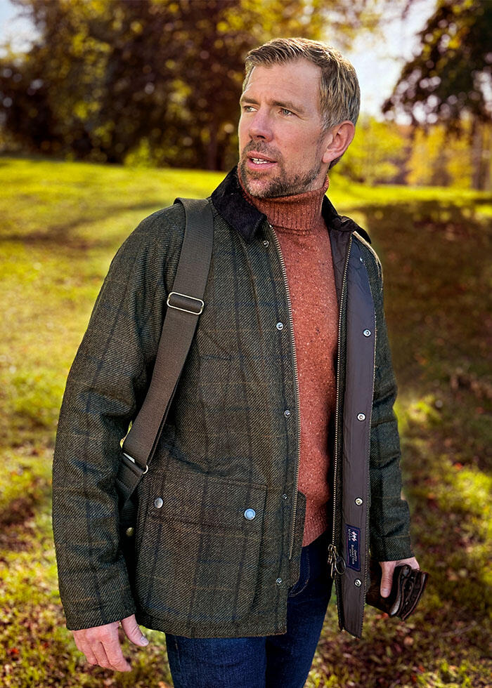 Bedale  check wool Jacket